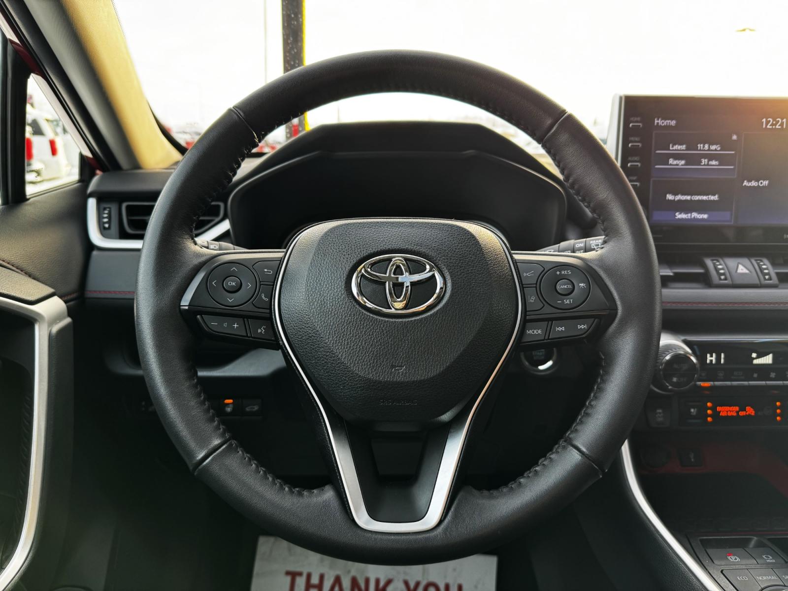 2022 Red /Black Toyota RAV4 (2T3S1RFV1NW) , located at 1960 Industrial Drive, Wasilla, 99654, (907) 376-5555, 61.573475, -149.400146 - Photo #17